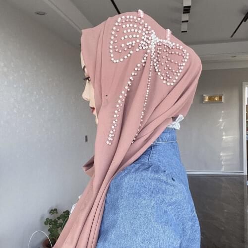 2021 Spring New Arrivals Chiffon Novelty Shayla Hijab Scarves