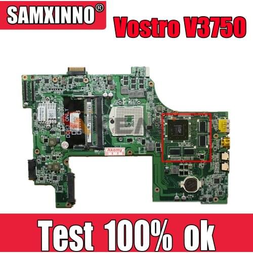 Original laptop Motherboard For DELL Vostro 3750 V3750 Mainboard CN-01TN63 01TN63 DAV03AMB8E0 DAV03AMB8E1 HM67 N12P-GE-A1 1G