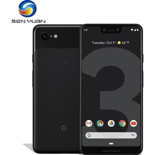 Original Google Pixel 3 XL 4G Mobile Phone 6.3'' XL3 Octa Snapdragon 845 Core 4GB RAM 64GB/128GB ROM NFC Android LTE SmartPhone