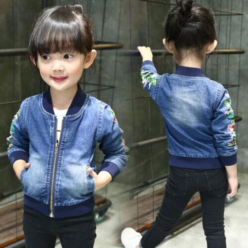 PMGZGLY Denim Jackets For Girls
