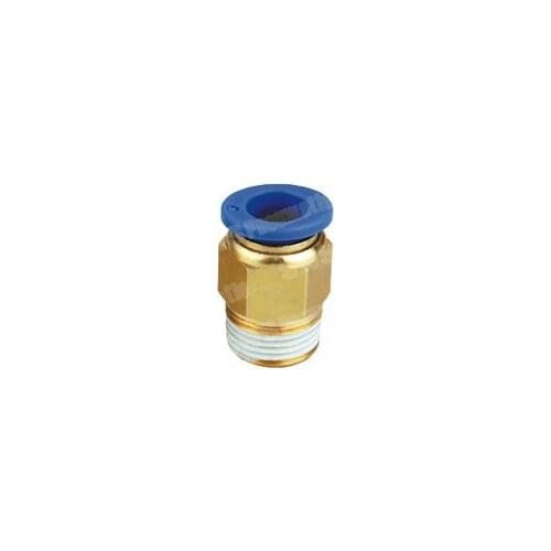 12mm to 1/4'' Pneumatic Connectors male straight/one-touch fittings/BSPT SNS pnematic parts/quick coupler/air fitting spc12-02