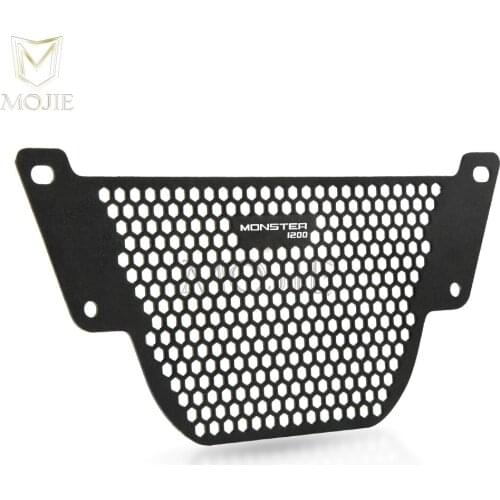 For Ducati Monster 1200 S R 1200S 1200R Motorcycle Radiator Guard Grille Oil Cooler Guard Cover Protection Monster 1200 S R