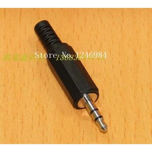 [SA]Dual -channel plug connector plug 3.5MM headphone Stereo Plug--100PCS/LOT
