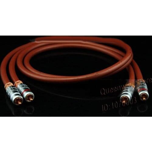 VDH M.C.D 102MK III signal cable HIFI audio cable/line pure copper 2 core signal cable CMS version/gold plated version