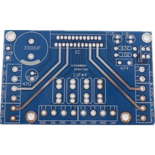 TDA7388 Four Channel 4X41W PCB Board Power Amplifiers TDA7388 Four Channel 4x41W Audio DC 12V BTL PC Car AMP PCB