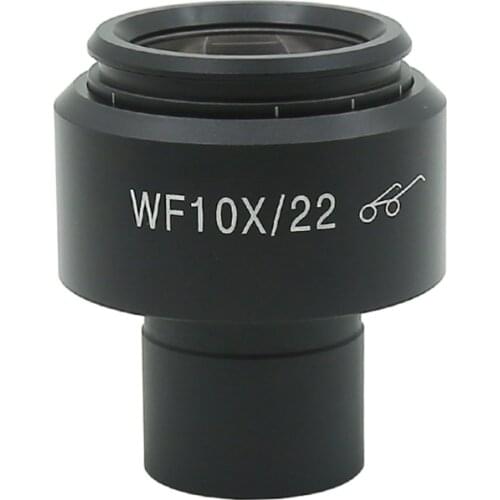 WF 25X Biological Microscope Eyepiece Mounting Size 23.2mm Field of View 9mm Ocular Lens