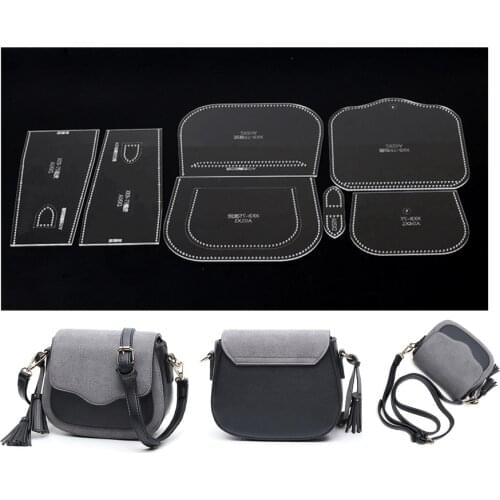 YKL-99 Shoulder Bag Acrylic Template Leather Pattern Acrylic Leather Pattern Leather Templates for Bags