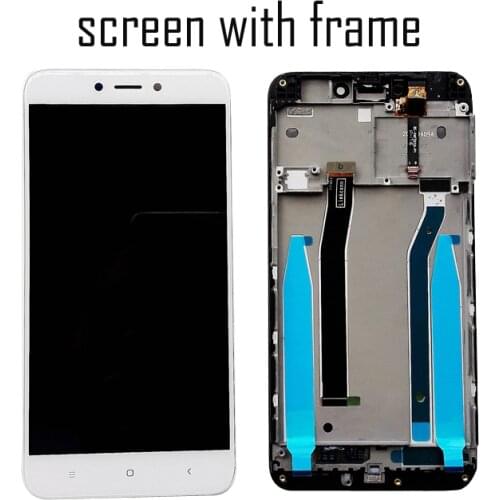 For 5.0"Xiaomi Redmi 4 pro redmi 4 prime LCD screen display+touch digitizer with frame white/black /gold free shipping