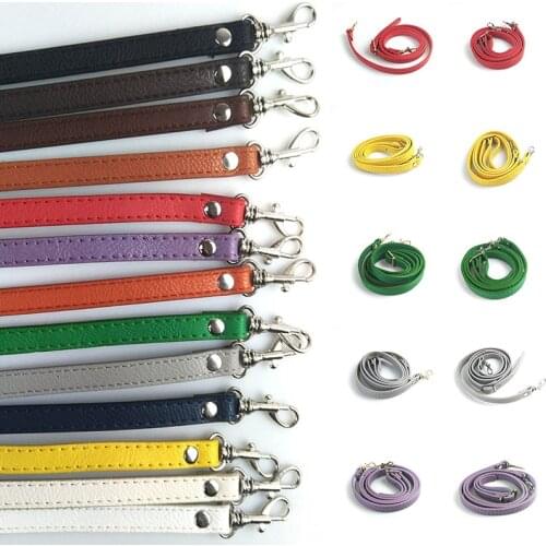 120cm PU Leather Bag Handle Shoulder Strap DIY Replacement Long Belt For Women Handbag Bag Accessories