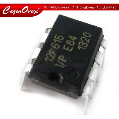 2pcs/lot PIC12F615-I/P PIC12F615 DIP-8 In Stock
