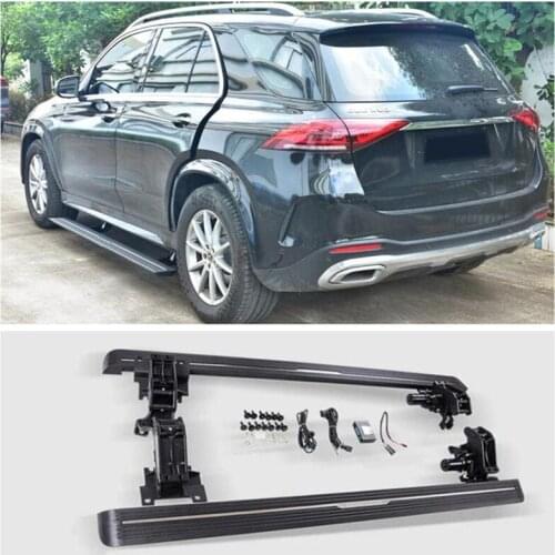 For Benz GLE W167 GLE350 GLE400 GLE450 2019 2020 2021 2022 Electric Automatic Running Boards Side Step Bar High Quality Pedals