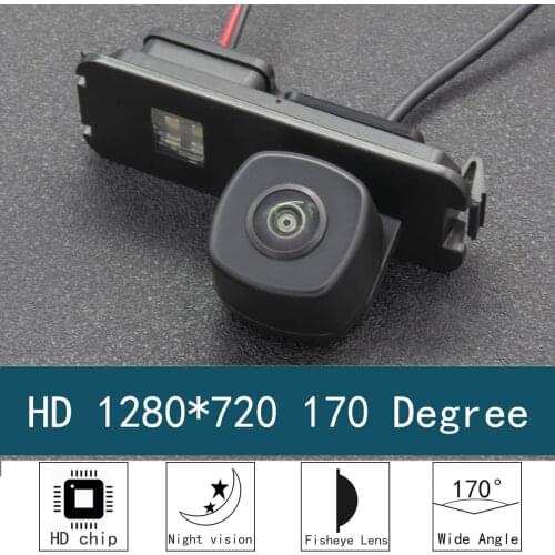 For Seat Leon MK3 5F 2012~2020/Seat Exeo/Exeo ST 2008-2013 HD 1280*720 Fisheye 170 Degree Reversing Rear View Camera