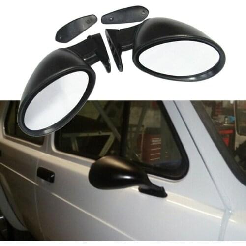 California Classic Retro Door Wing Side Mirror Hot Rod Universal Fit Vintage 5.0