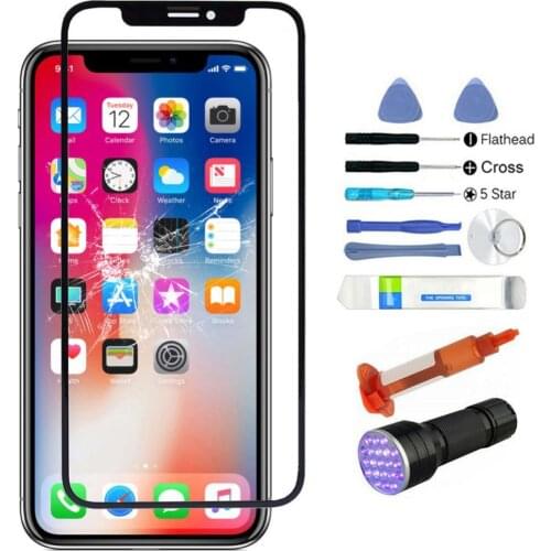 Replacement Outer Front Glass Screen Kit for iPhone X/XR/XS/XS MAX/11/11Pro MAX