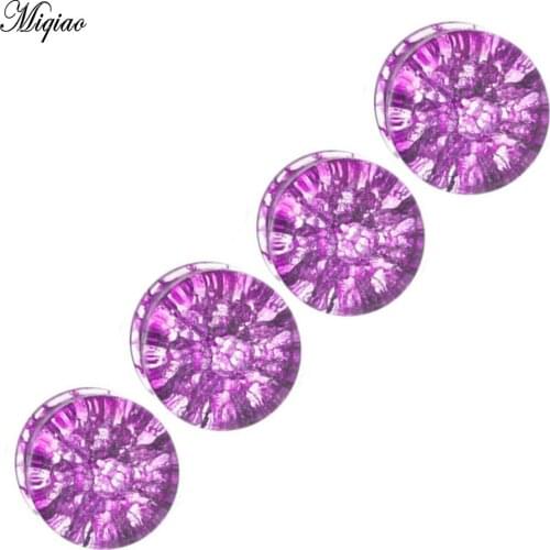 Miqiao 2 Pcs European and American Alternative Human Body Piercing Jewelry Acrylic Ear Pinna Fashion All-match