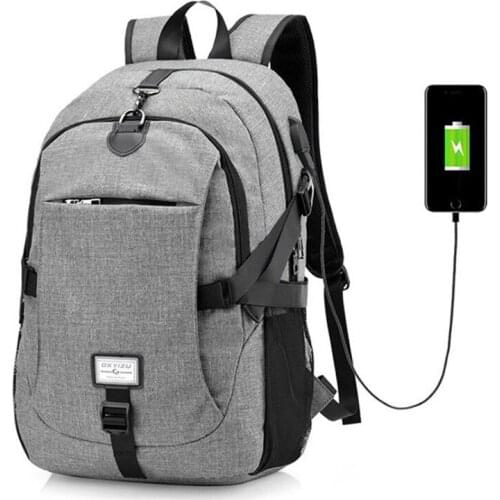 Multifunctional Youth Travel Backpack Wear Nylon USB Jack Charging Backpack Ladies Business Bag pph67