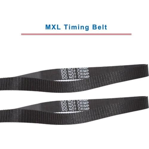 MXL Timing Belt model-158.4/160/162/165/168/169/170.4/171.2/172/173MXL Transmission Belt Width 6/10mm For MXL Timing Pulley