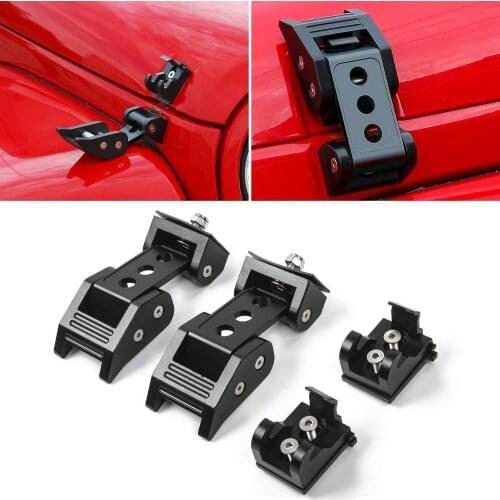 NEW for Jeep Wrangler JL Unlimited Accessories Hood Latch Locking Catch Buckle
