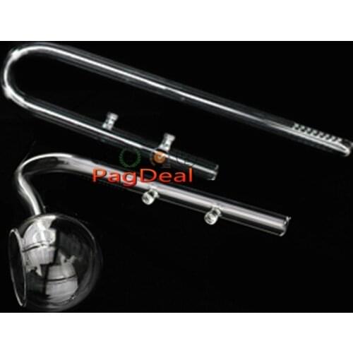 1 Set Aquarium Glass Poppy Inflow Outflow Pipe For Planted Fish Tank 12/16mm 16/22mm Canister Filter Surface Skimmer Filter Tube