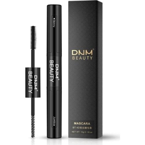 10ml 4D Double Head Mascara Grafted Grow Waterproof Lengthen Curler Thick Eye Lashes Long Lasting Beauty Primer Makeup Cosmetics