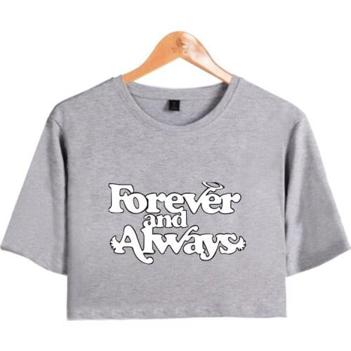 Loren Grey Summer Printed Comfortable Short Sleeve Loose All-match Casual Style Street Harajuku Style Trendy Sexy T-shirts Tops