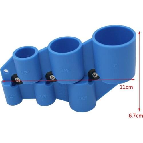 Internal External Tube Pipes Metal Tubes Heavy Duty Deburring Tool for PVC Copper Aluminium Steel Pipe Tube Depth Gauge Tool