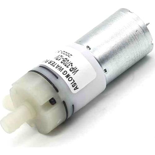 WP-370B Low noise small water pump 12V micro DC motor water pump higher flow corrosion resistant vacuum pump mini self-priming