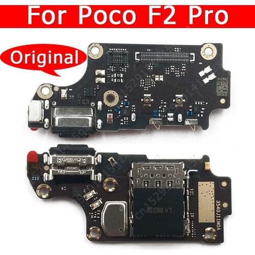 Original USB Charge Board For Xiaomi Mi Poco F2 Pro Redmi K30 Charging Port Connector Phone Accessories Replacement Spare Parts