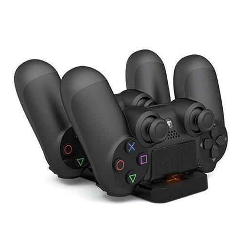 Dual USB Charging Dock Station for PS4 Game Controller Gamepad Stand Holder Base for PS4 Fast Charging Stand for PS4