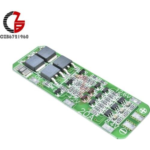 3S 20A 18650 Li-ion Lithium Battery Charger Protection Board PCB BMS 12.6V Cell Charging Protecting Module