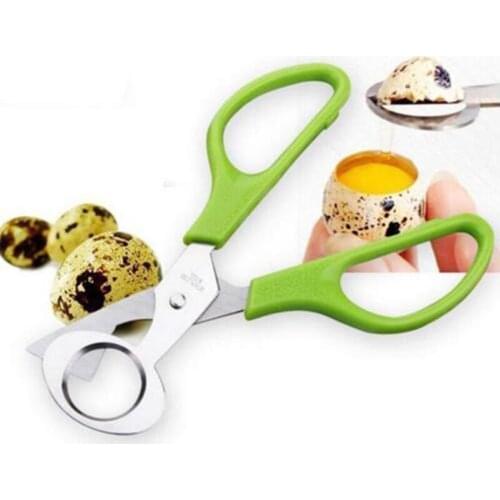 1pc New Stainless Steel Pigeon Quail Egg Shells Scissors Bird Cutter Opener Egg Slicers Cigar Cutter Kitchen Tool Clipper
