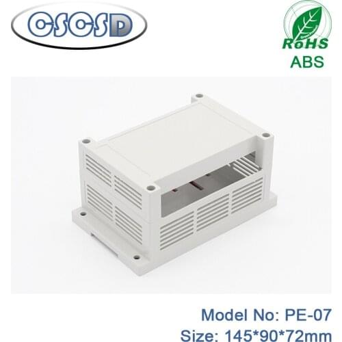 1pcs/lot 145*90*72mm power meter enclosure industrial power distribution box din rail enclosure