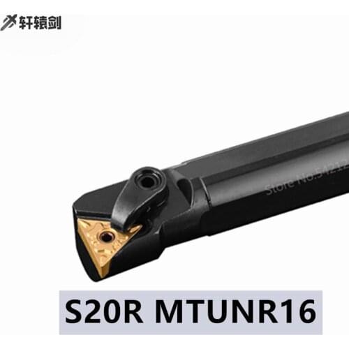 1PC S20R MTUNR16 MTUNL16 CNC Lathe Tool MTUNR Rod Internal Turning Holder For TNMG Carbide Inserts