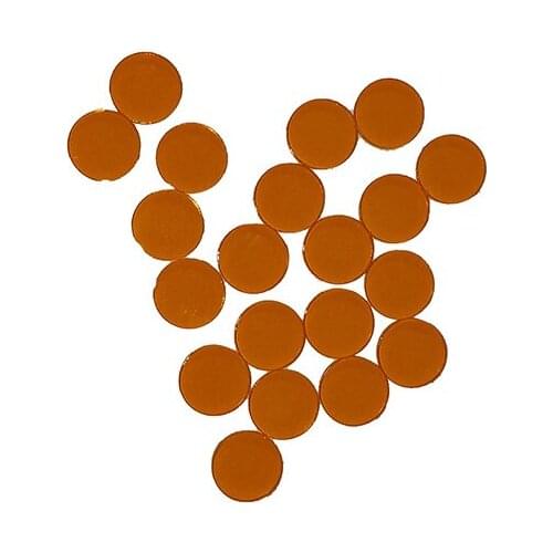 2Pcs CB535 Orange Glass CB Filter Orange Light Pass Filter 8*2mm