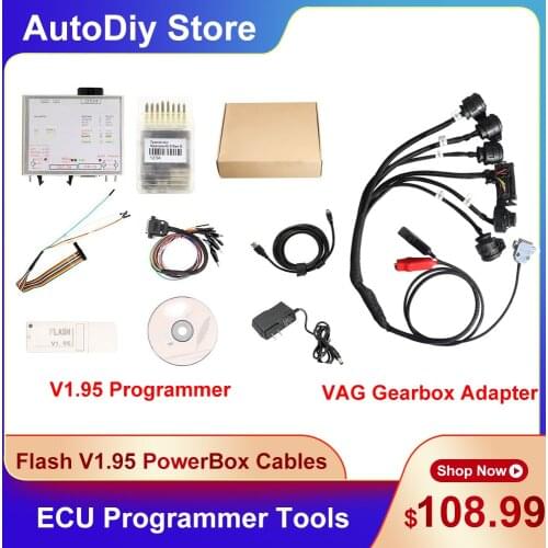 VA-G Gearbox Adapter Plus KTMFLASH V1.95 PowerBox Chip Turning Programmer For DQ250 DQ200 VL381 VL300 DQ500 DL501 Read Write ECU