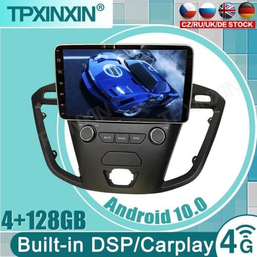 For Ford Transit Custom 2016 2017 2018 2019 2020 Android Car Radio Stereo Multimedia Player Tape Recorder 2 Din GPS Navigation