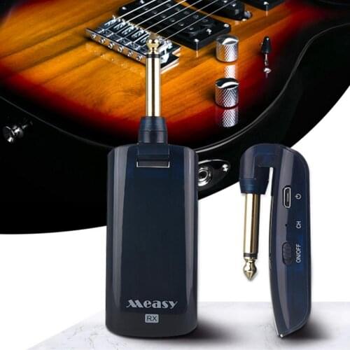 Wireless Guitar Transmitter Receiver Adjustable Angles Anti-interference With USB Quick Charger For Electric Guitar Bass Organ