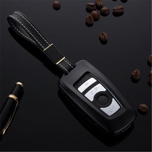 Car Key Case Cover Shell For BMW F10 F20 F30 NEW 1 2 3 4 5 6 7 Series X3 X4 320I 116I 118I 328I 530I key sticker