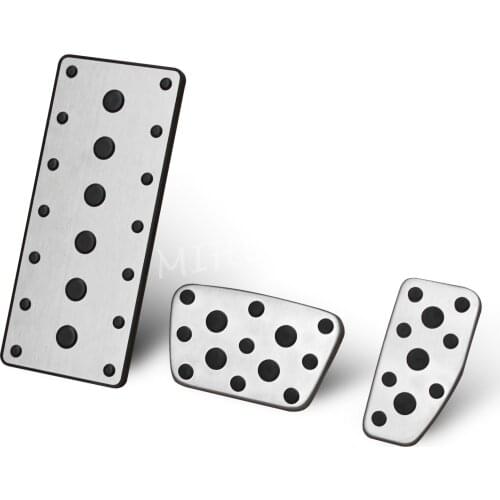 For Toyota Land Cruiser LC200/Lexus LX570 LHD Footrest Brake Gas Pedal Cover Kit