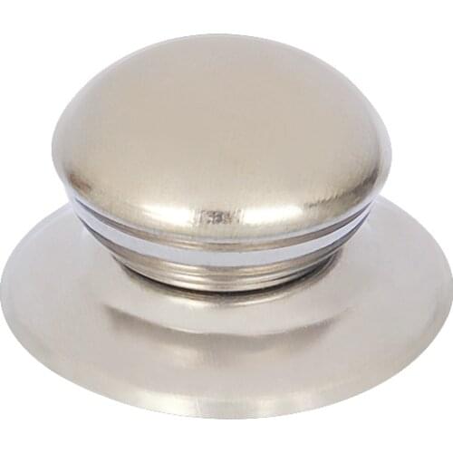 2PCS Kitchen Tool Cookware Replaceable Stainless steel Pan Pot Glass Lid Cover Handle Knob Handgrip Grip