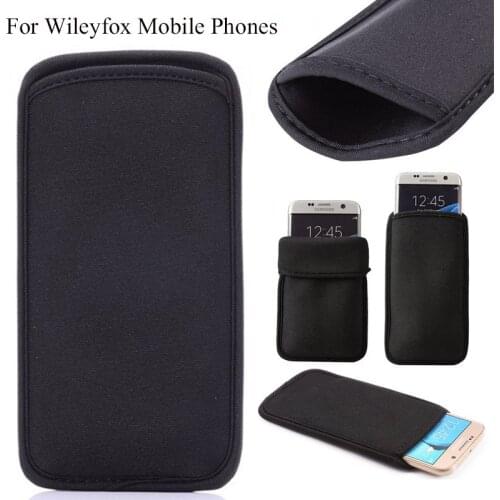 YeLun Soft Flexible Neoprene Protective Pouch Bag For Wileyfox Storm Swift Spark Sleeves Pouch Case For Wileyfox Swift 2 2X Pro