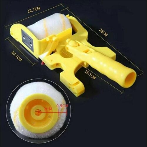 Wall Edge Clean-cut Brush Roller Paint Brush Set Multifunctional Clean-Cut Paint Edger can CSV