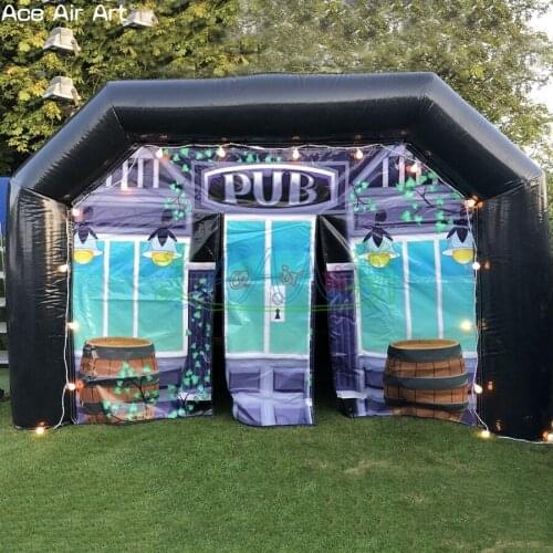 2021 New Design Dublin ,London Music Festival Night Club Bounce House Jumping Disco Party Inflatable Pub Tent For Sale