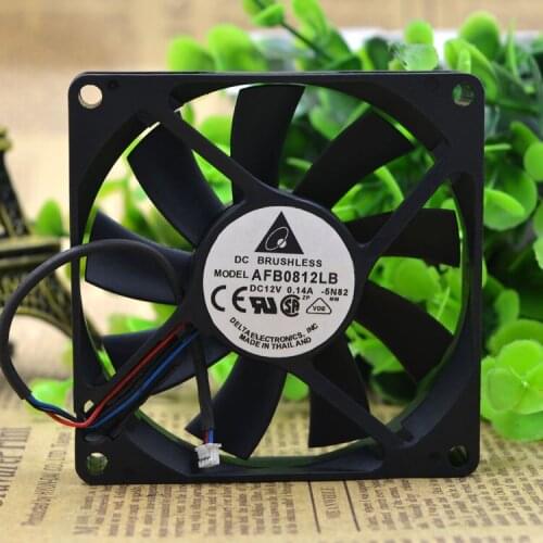New original AFB0812LB 12V 0.14A 8CM 8015 ultra-quiet chassis cooling fan