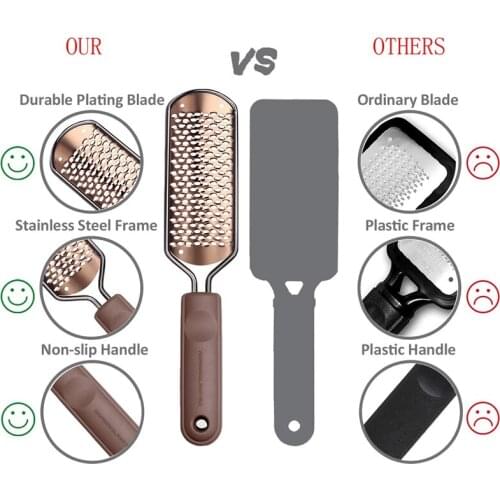 Pedicure Foot File Callus Remover Large Foot Rasp Colossal Foot Scrubber Foot Tools Professional Nursing Health