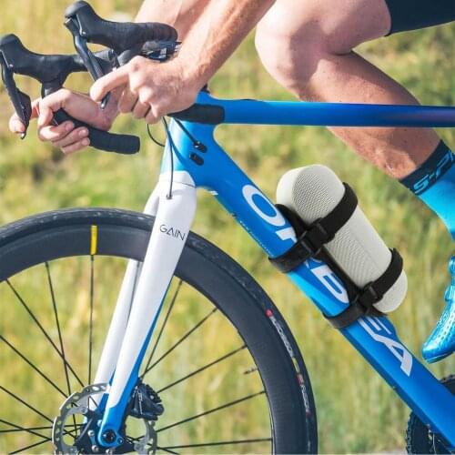 Adjustable Bicycle Speaker Strap Holder Nylon Bike Bottle Cage Mount Holder Non Slip Riding Kettle Strap Bicycle Accessories