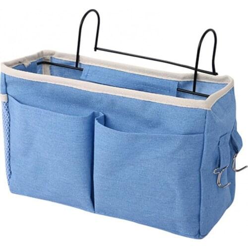 Storage Pouch Easy to Install Large Capacity Portable Hanging Storage Pouch for Home cesta organizador