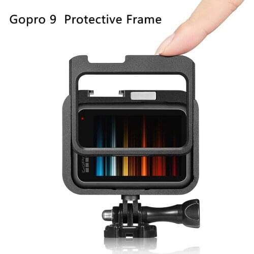 Gopro hero 9 Protective Shell With Multiple Expansion Metal Heat Dissipation and Anti-Fall Frame gopro 9 Aluminum Alloy Frame