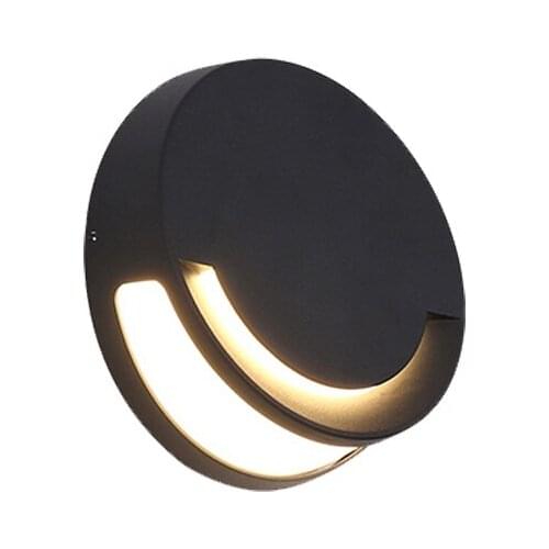 10W LED Wall Light Outdoor Waterproof Modern Aluminum Indoor Wall Lamps Living Room Porch Garden Lamp AC90-260V