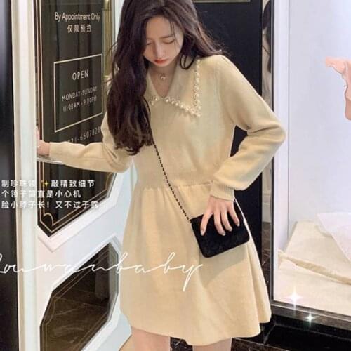 Модные вязаные платья Giyu China At AliExpress